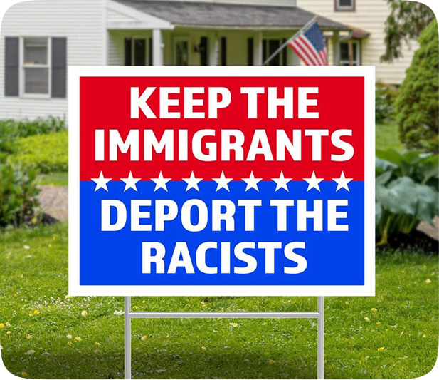 CUSTOM YARD SIGN