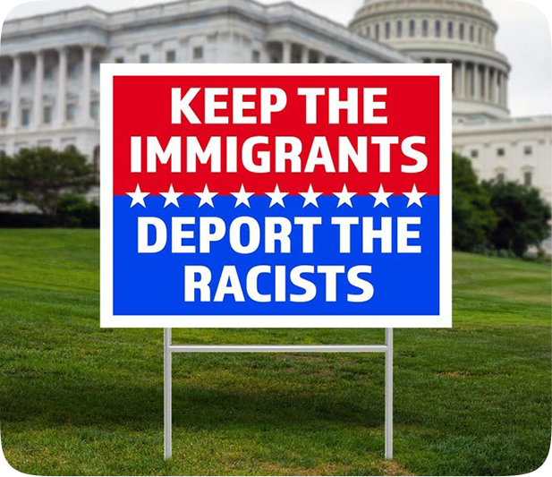 CUSTOM YARD SIGN