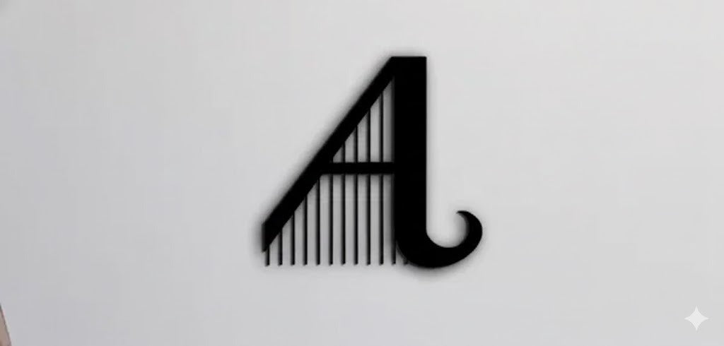 Custom 2D Metal Sign for Kristina Finch