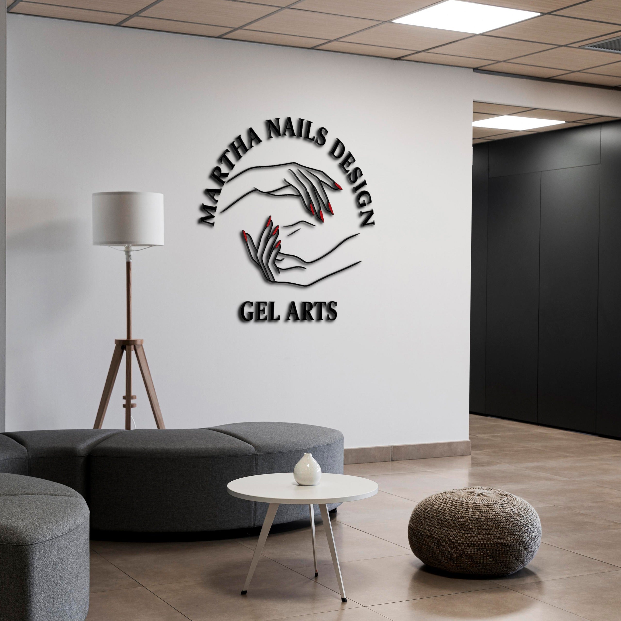 2d Letters Signage Custom 2D Office Sign for Martha Pintado – Nova Pro Signs