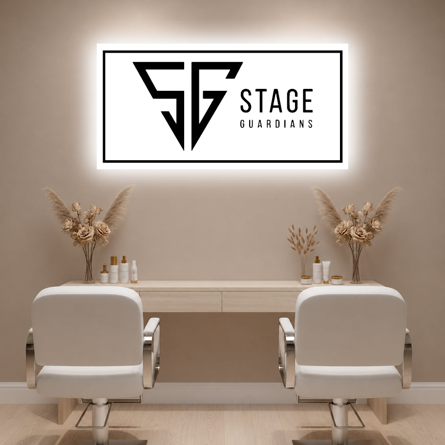 Custom Acrylic backlit Sign for Thiago Machado