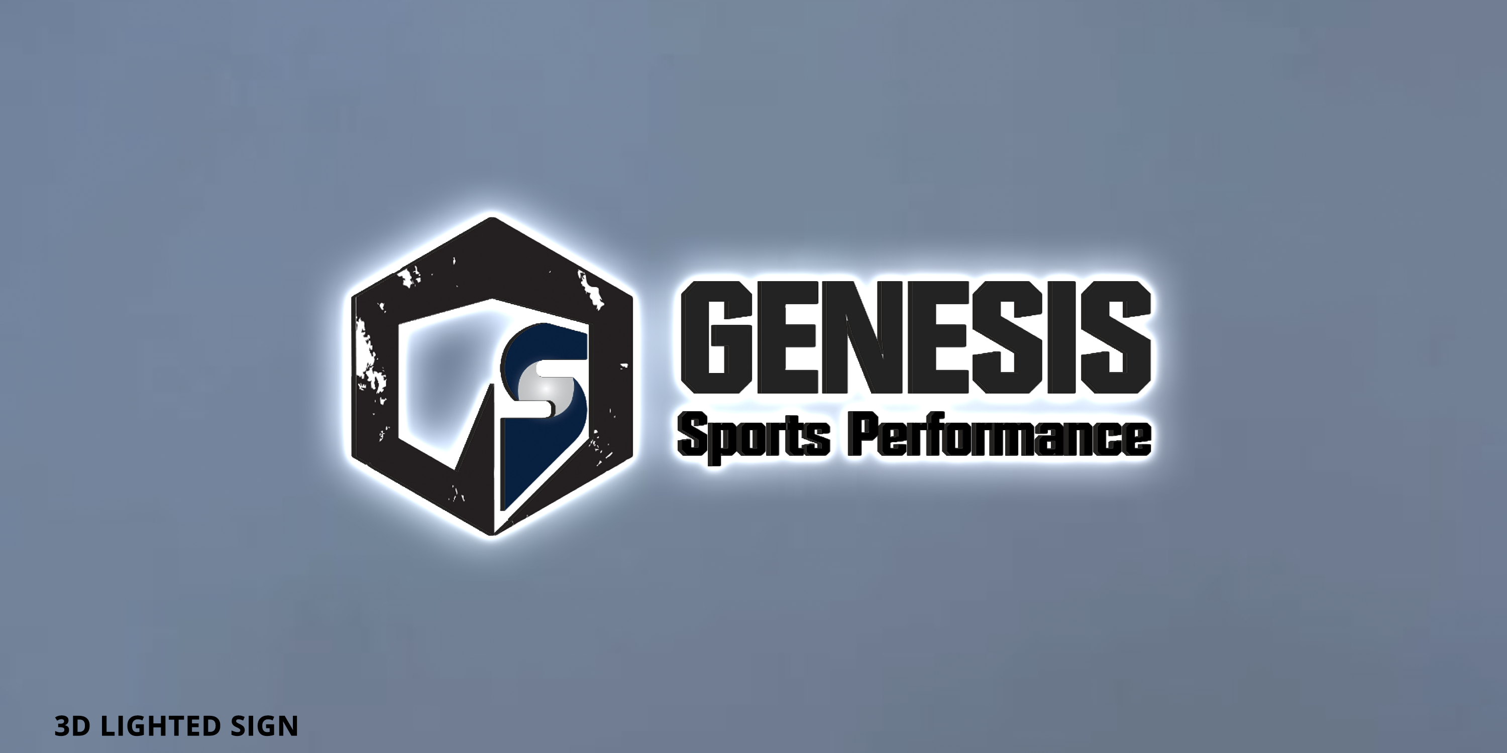 Custom 3D Metal Backlit Sign for Kendrick Murphy