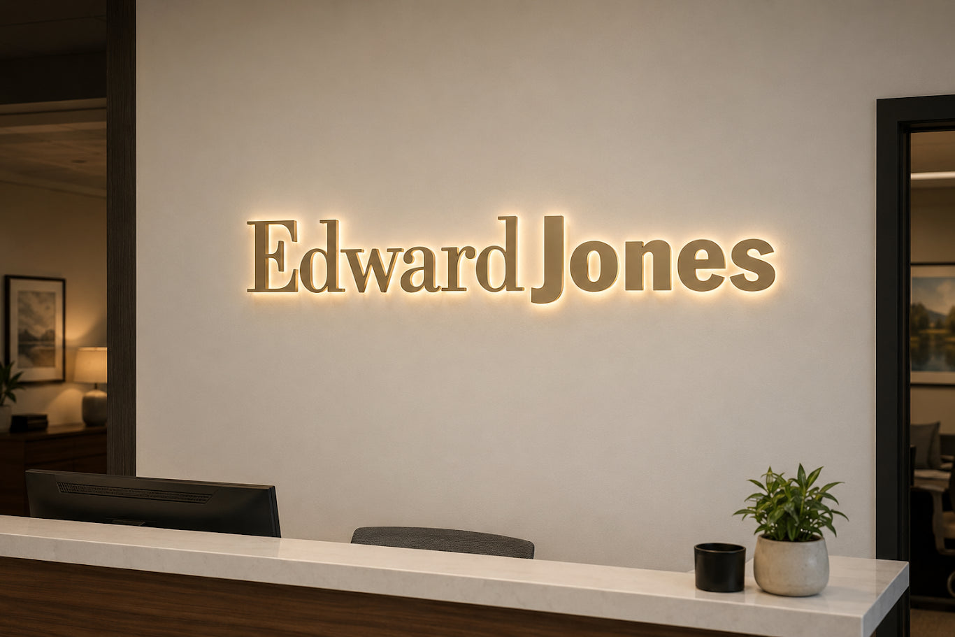 Custom 3D Metal Backlit & Lighbox Sign for John Norton
