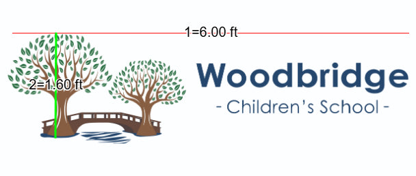 Custom Fabricated Stainless Steel Sign (non-lit) for Wood Bridge Children