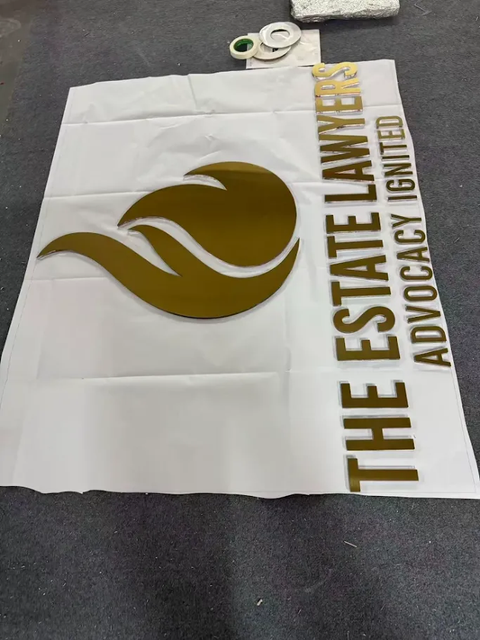 Custom Acrylic 10MM Solid Sign for Amy Gostanian - Nova Pro Signs
