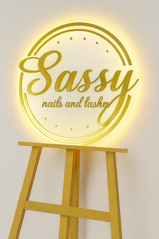 Custom Acrylic backlit Sign for Thao Thao - Nova Pro Signs