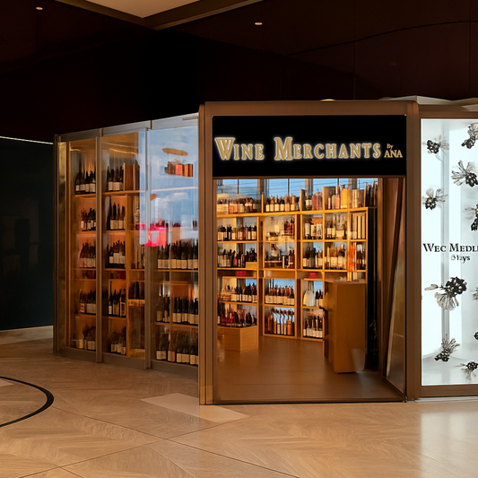 Custom Signage for Anna Castellani for Wine Merchant
