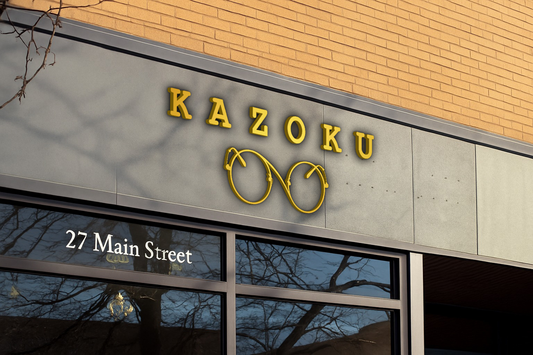 Custom 3D Metal Sign for K A Z O K U