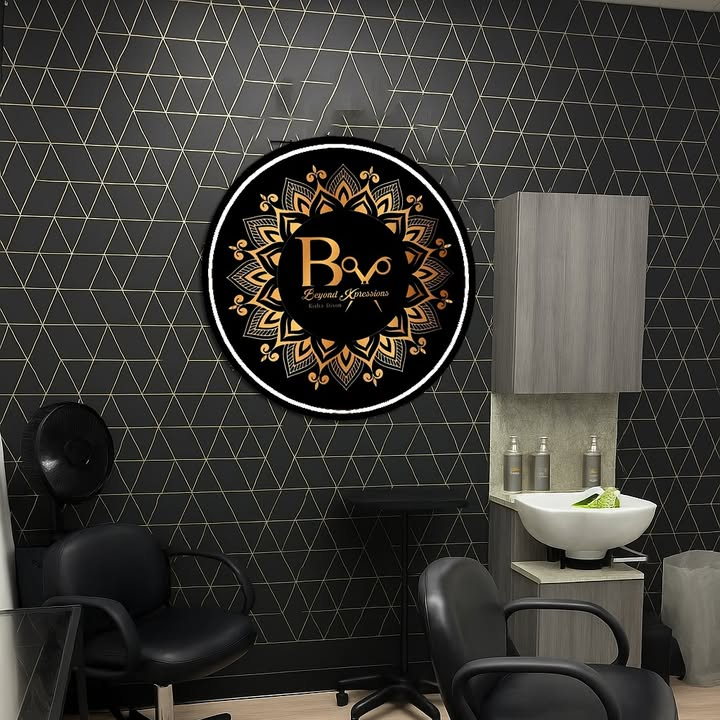 Custom Acrylic backlit Sign for Kisha Dixon