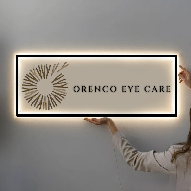 Custom Acrylic backlit Sign for Joe Berhorst