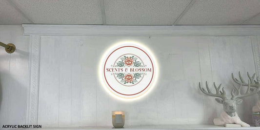 Custom Acrylic backlit Sign for Ivis Rodriguez