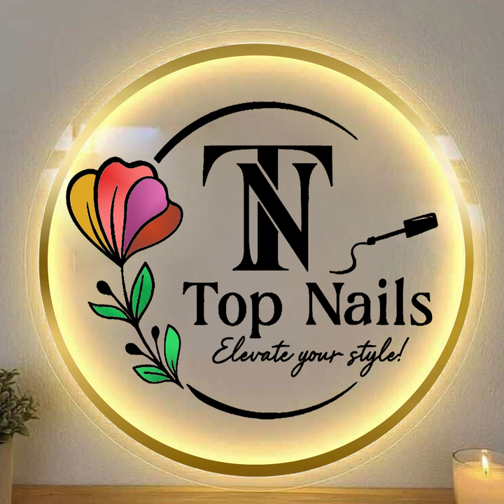 Custom Acrylic backlit Sign for Minhni Le