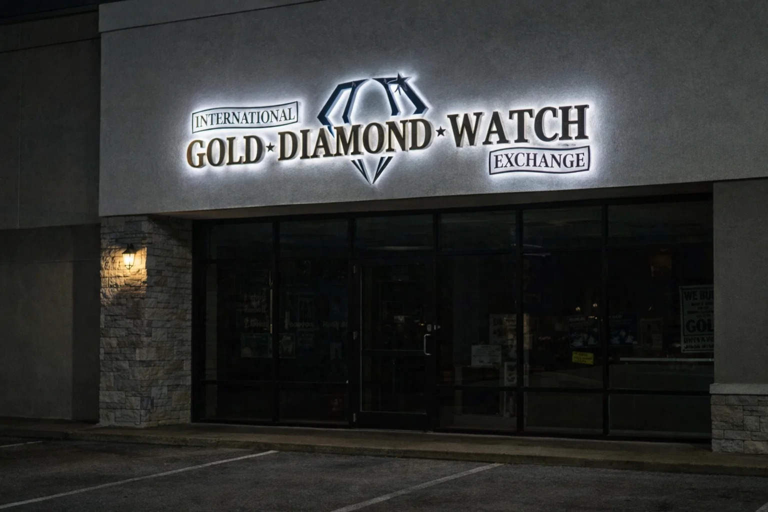 Custom 3D Metal Backlit Sign for John McDonald with 50% depository agreement