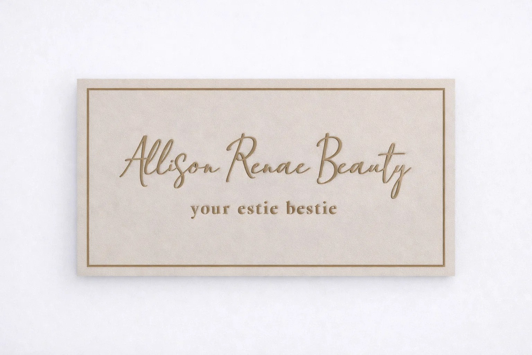 Custom Acrylic Sign for Allison Renae Miller - Nova Pro Signs