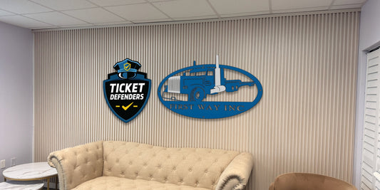 Custom Acrylic Office Sign for Alina Chergen - Nova Pro Signs