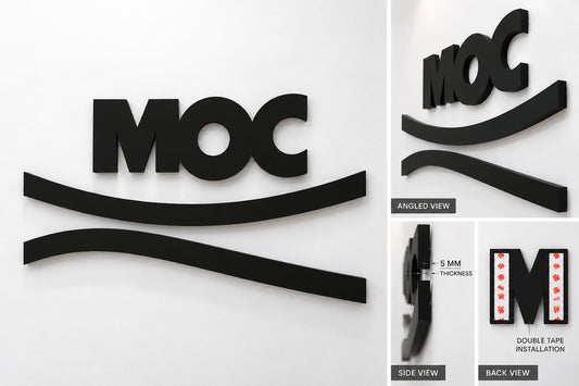 Custom Acrylic 5MM Solid Sign for Minnie Cortez