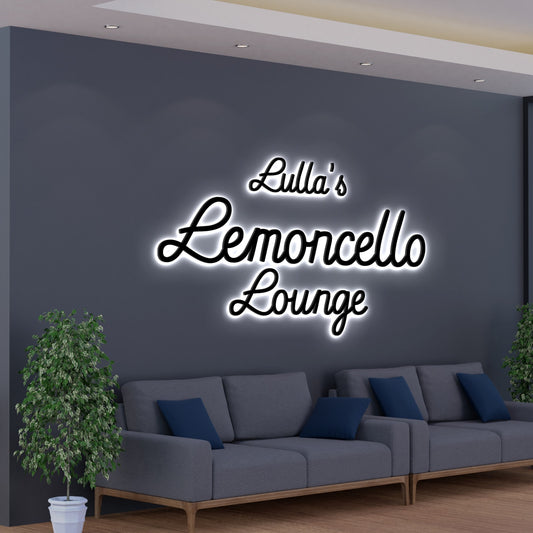 Custom Acrylic Business Sign for Emelly Lugo