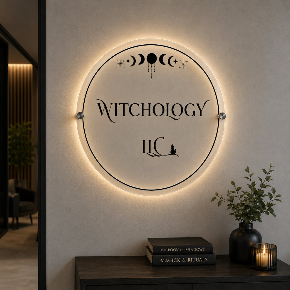 Custom Acrylic backlit Sign for Denae - Nova Pro Signs