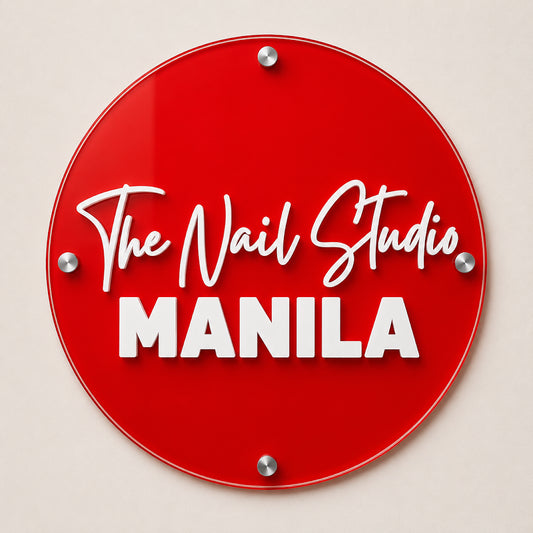 5MM Acrylic Panel sign with 5MM Solid Acrylic Letters Sign for Joanna Hardin