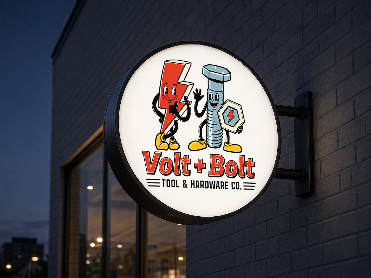 Custom 3D Metal Backlit & Lighbox Sign for John Norton