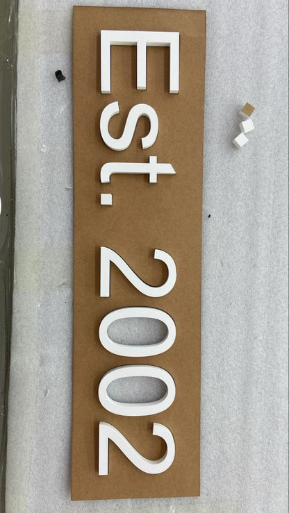 Custom Acrylic Office Sign for Mark Jury - Nova Pro Signs