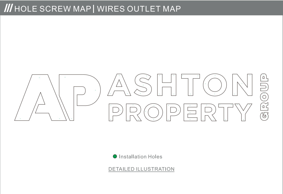 Custom Metal Sign (non-lit) for Ashton Property - Nova Pro Signs