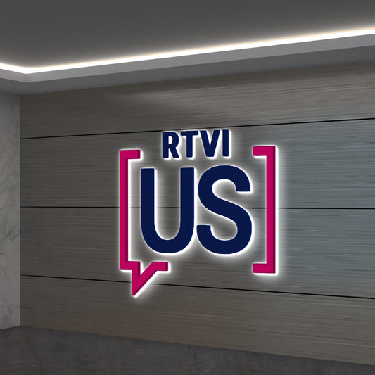 Custom Indoor Acrylic Backlit Business Sign for Gevorg S