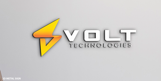 Custom 2D Metal Sign for Emily Richard - Nova Pro Signs