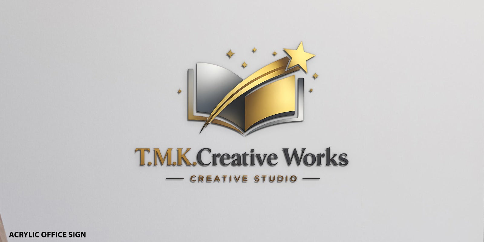 Custom Acrylic Sign for Thomas Kamenos - Nova Pro Signs