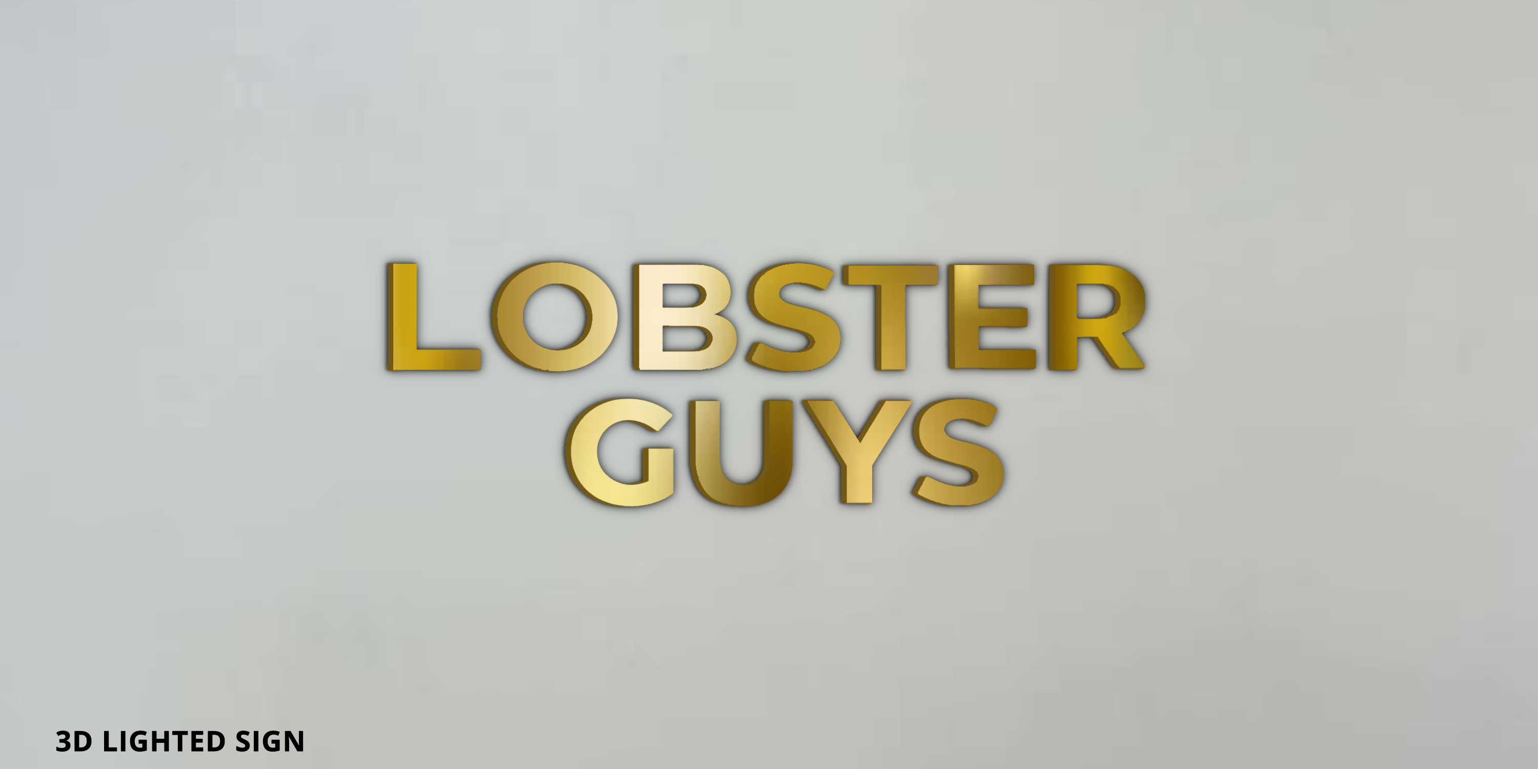 Custom 3D Metal Backlit Sign for Michael Anthony