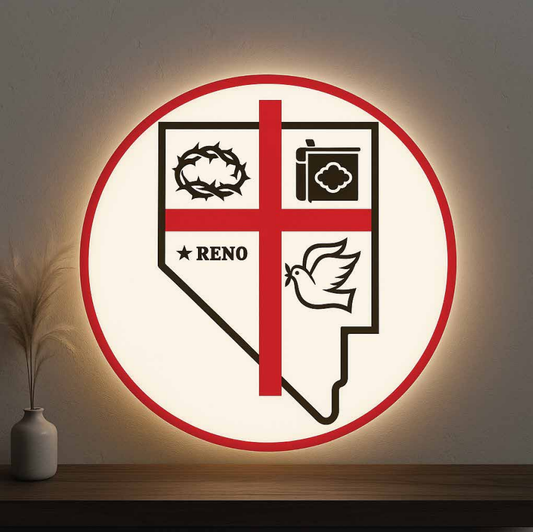 Custom Acrylic backlit Sign for Jean Smith