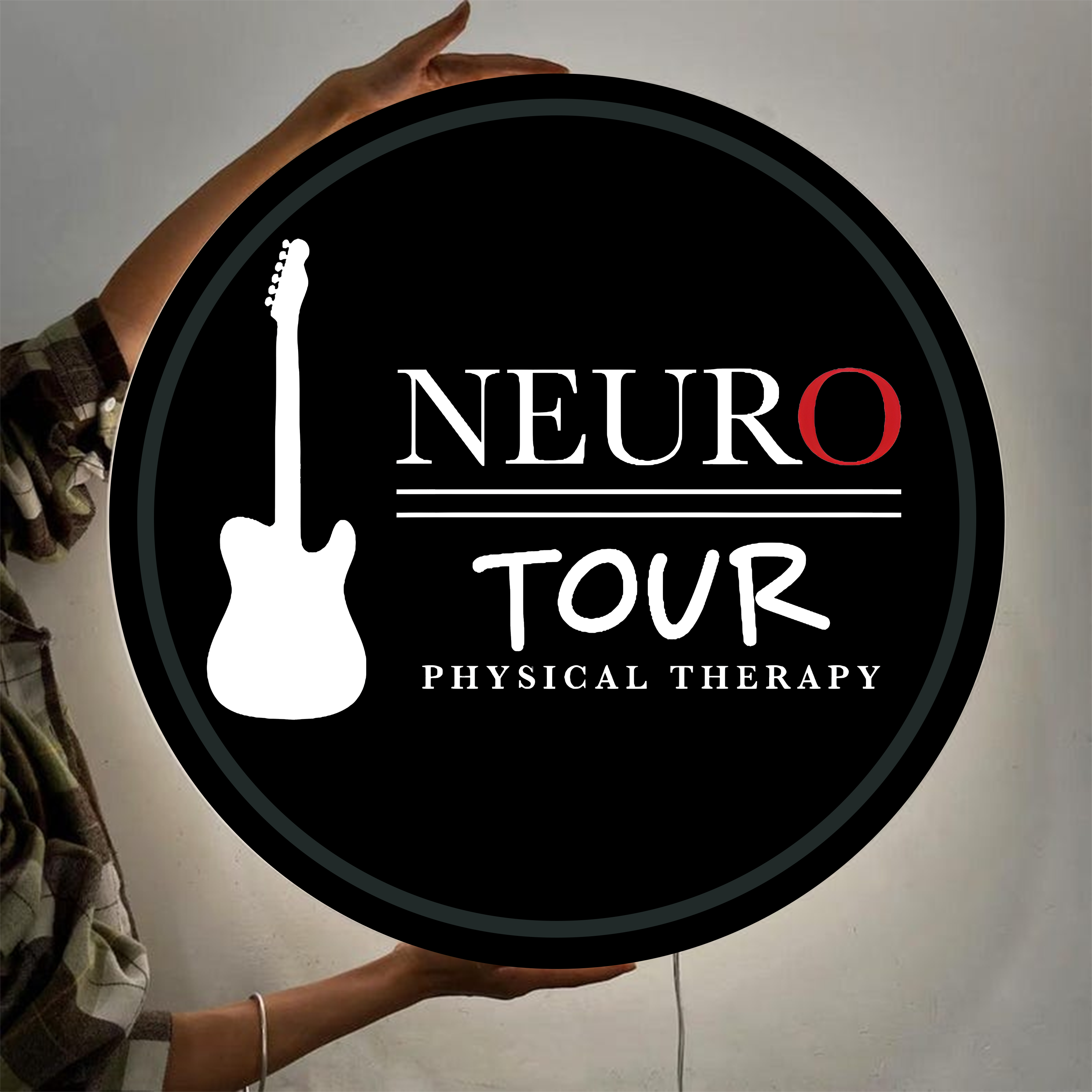 Custom Acrylic backlit Sign for Emily Fruge