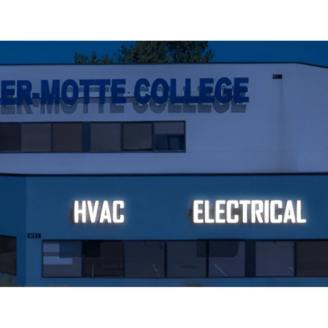 Internally Illuminated Channel Letter Sign with Raceway for Chloe Kame - Nova Pro Signs