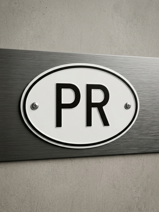 Custom Aluminum Plate Sign For Lino Roldan - Nova Pro Signs