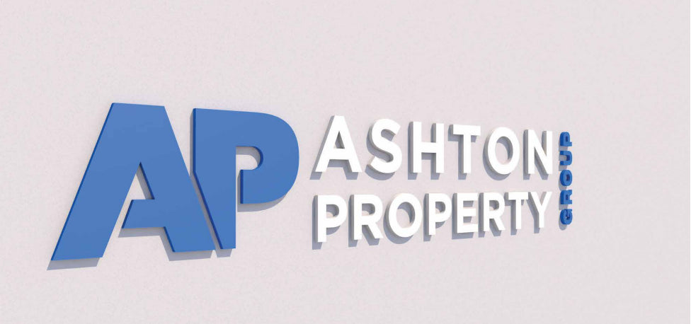 Custom Metal Sign (non-lit) for Ashton Property - Nova Pro Signs