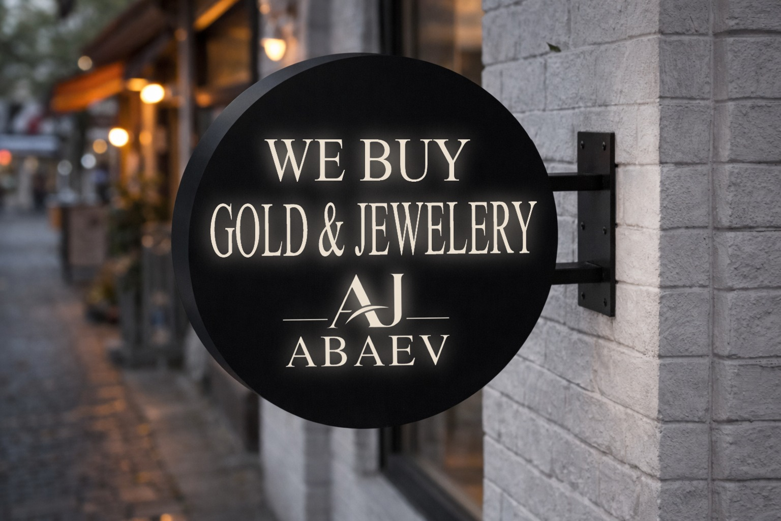 Custom Lightbox Sign for AJ ABAEV - Nova Pro Signs