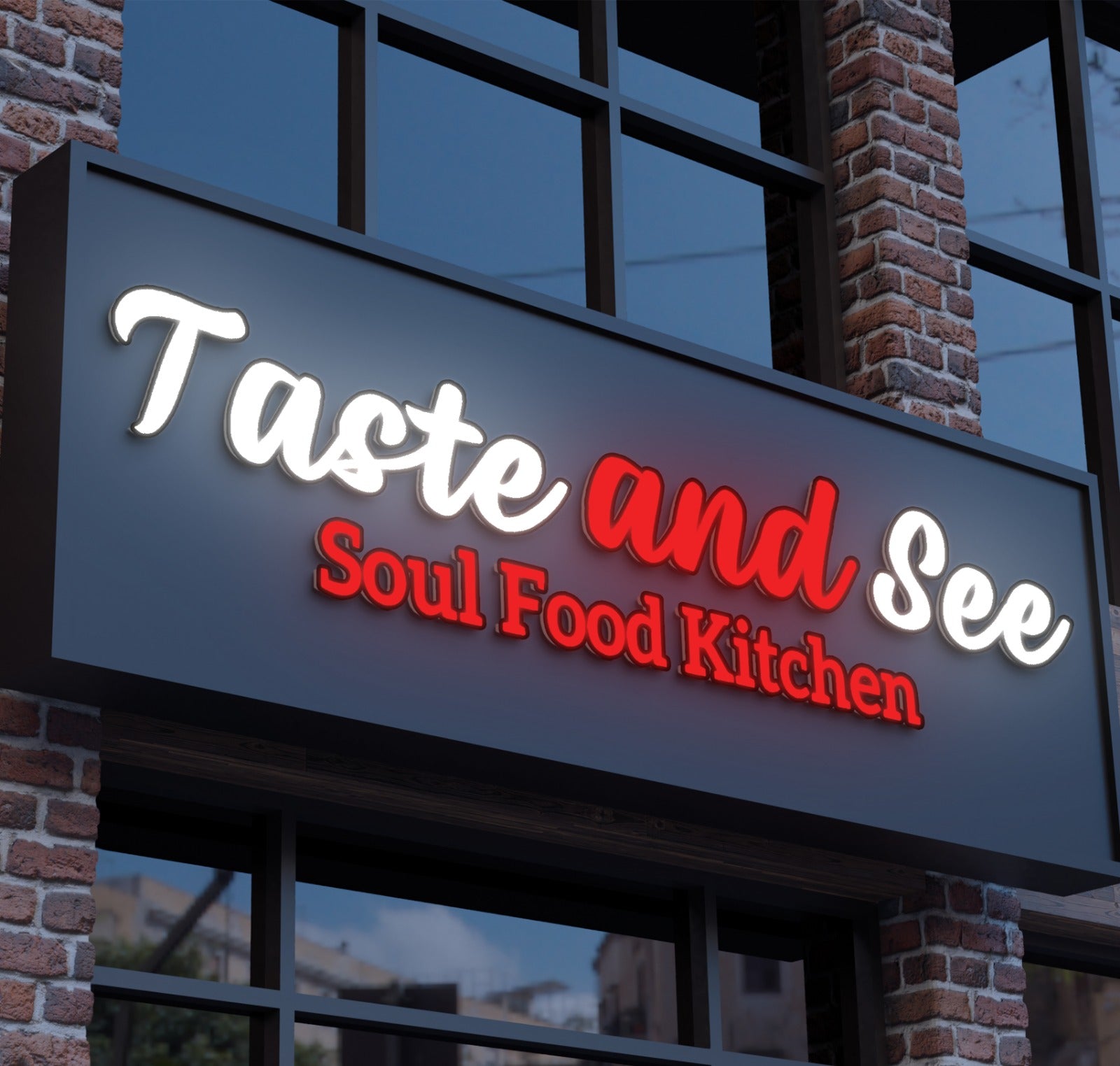 Custom Storefront Signs For Gayle Bradley