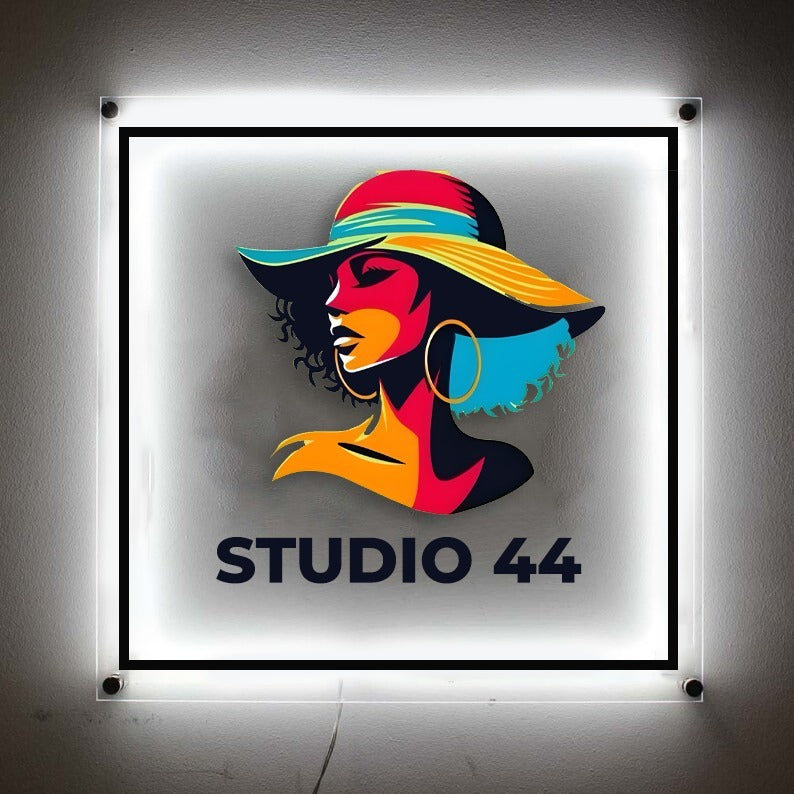 Custom Acrylic backlit Sign for Jyane