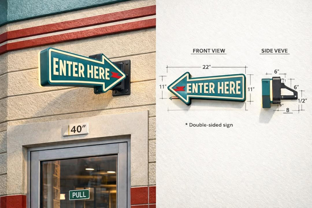 Custom Frontlit Channel sign and Lightbox signs for Chris Allen - Nova Pro Signs