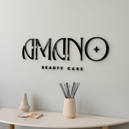 3D Acrylic Logo Wall Sign Standard Colours - Nova Pro Signs