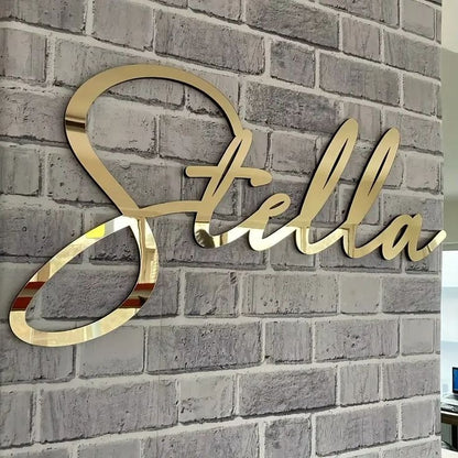 3D Acrylic Logo Wall Sign Standard Colours - Nova Pro Signs