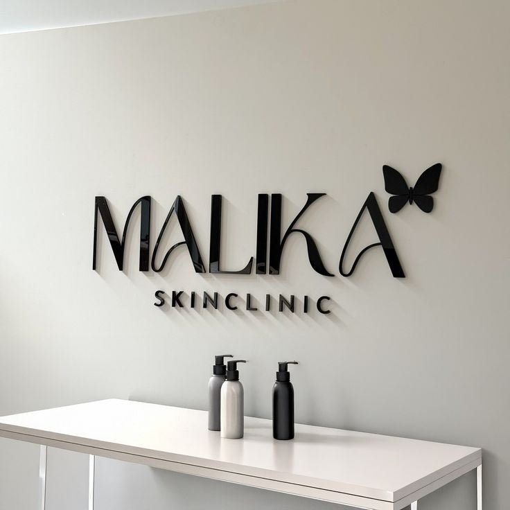 3D Acrylic Logo Wall Sign Standard Colours - Nova Pro Signs