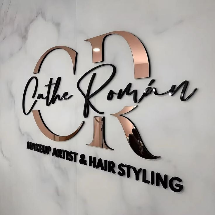 3D Acrylic Logo Wall Sign Standard Colours - Nova Pro Signs