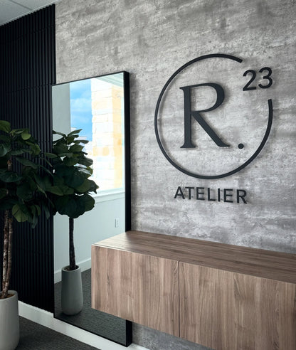 3D Acrylic Logo Wall Sign Standard Colours - Nova Pro Signs