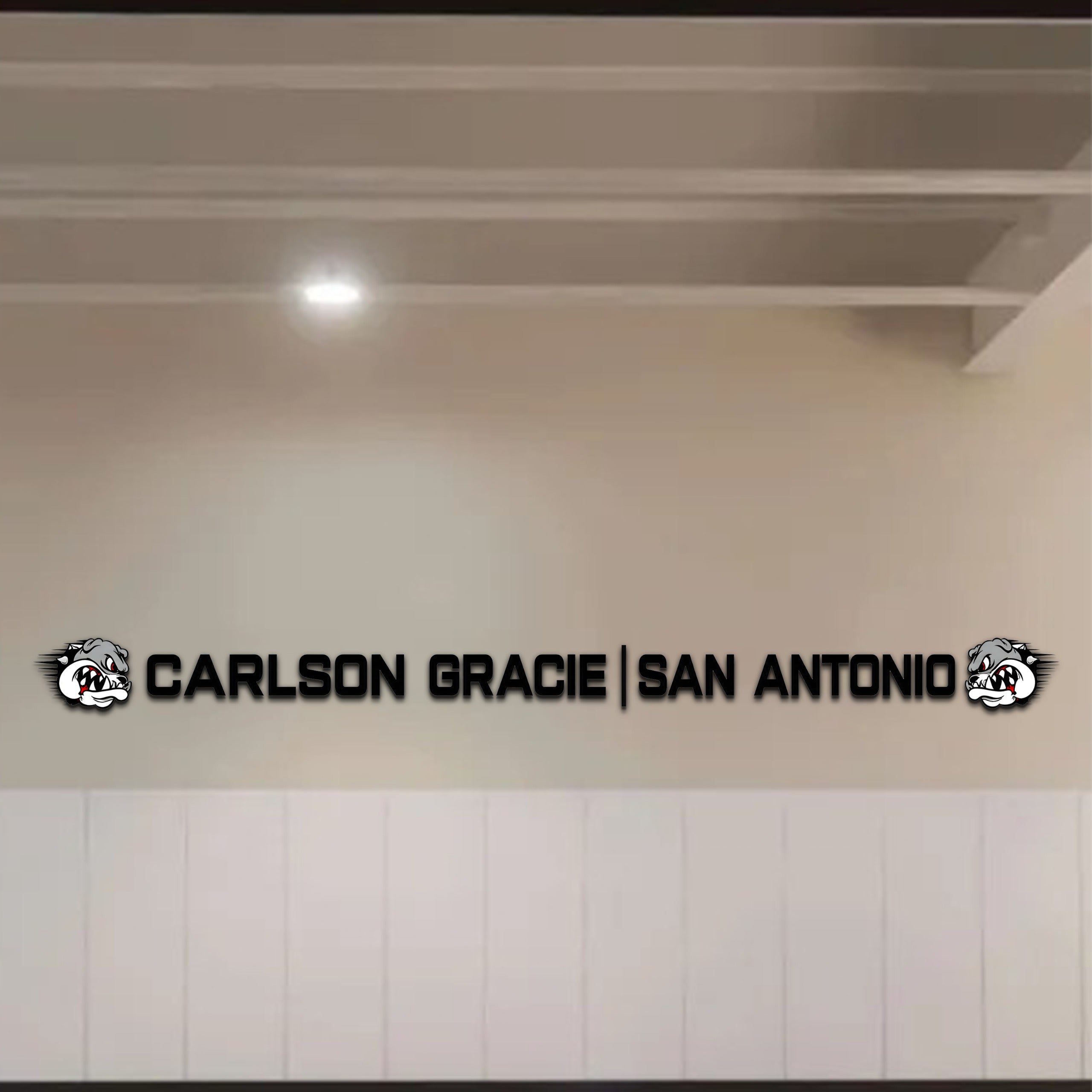 Custom Signage (Stainless Steel, Painted Acrylic) for Carlson Gracie - Nova Pro Signs