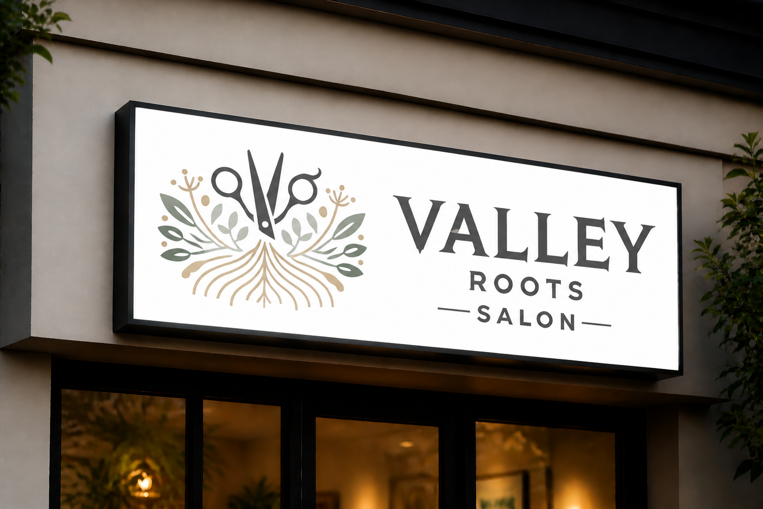 Custom Fabricated Backlit Channel Letter Sign and Frontlit Lightbox for Tanya Hockley - Nova Pro Signs