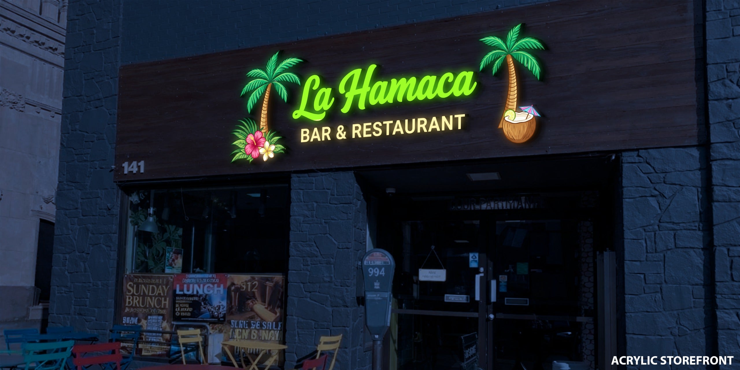 Custom Frontlit channel letter with Trim Cap for Keichay Feliciano - Nova Pro Signs