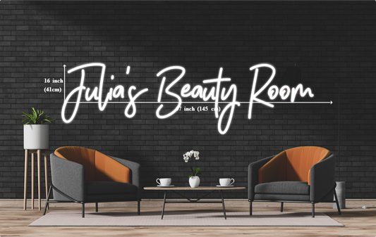 Custom Neon Sign for Yullia Voznyak