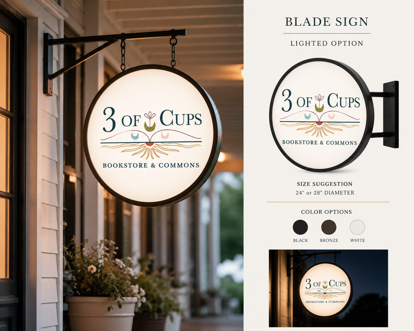 Custom Lightbox Sign for Ashley Mantooth