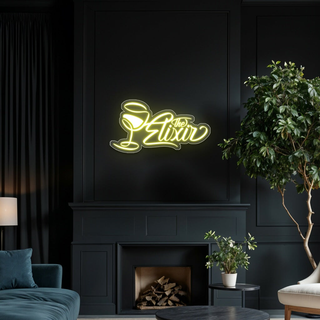 4 Elixir Sign Custom The Elixir Led Neon Sign – Nova Pro Signs